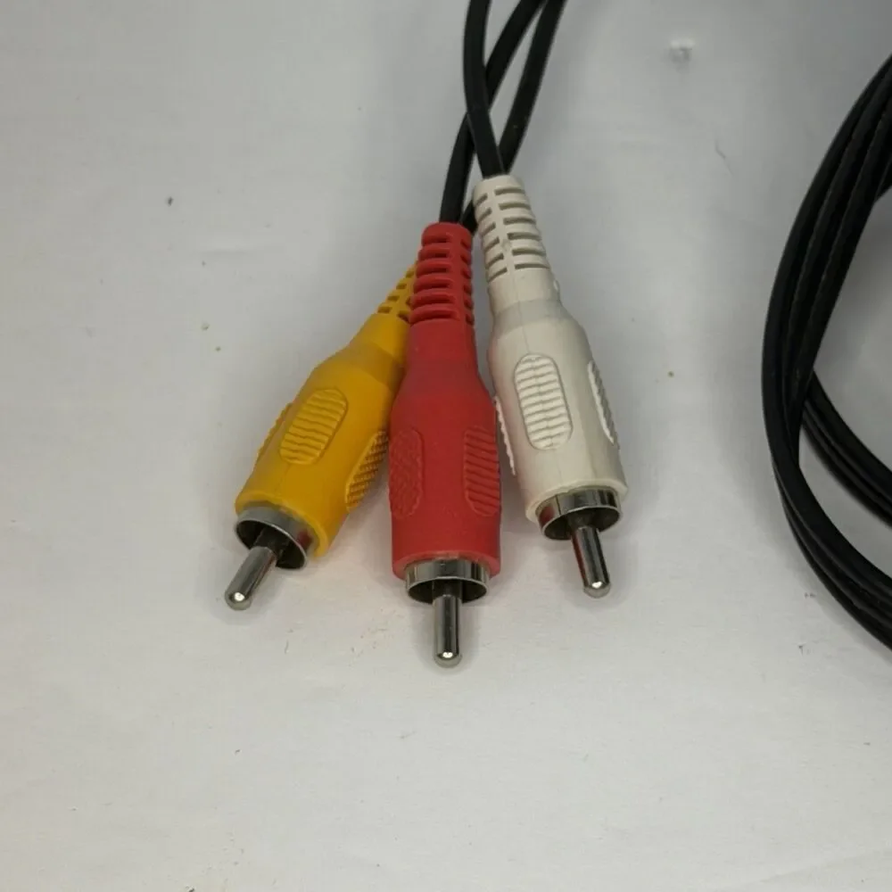 Sony OEM PlayStation PS1 PS2 PS3 Composite AV Cable RCA Red White Yellow Genuine